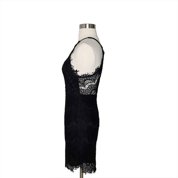 Free People XS She's Got It Slip Dress Mini Black - Picture 6 of 11